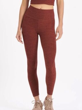 Vuori clean elevation legging brick heather large